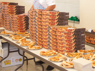 Don`t expect to eat like this every day.