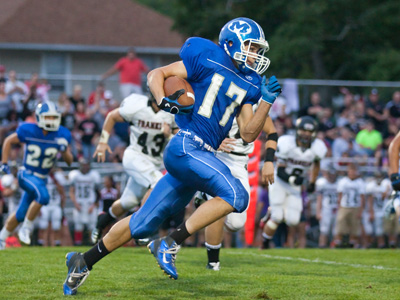 I care very little about football, but it photographs well.