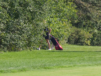 In golf, this is what they call a bad lie.