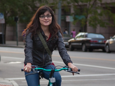 Urban Nights:  people on bikes calling my name.