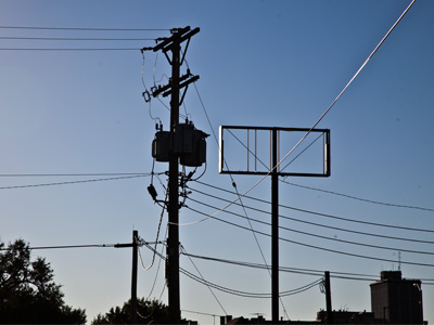 Admit it:  human beings have ruined the landscape.