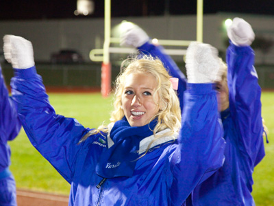 The Eagles` cheerleaders are very egalitarian.
