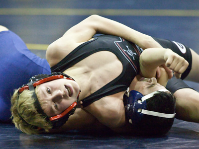 Wrestling is painful to photograph -- but not this painful.