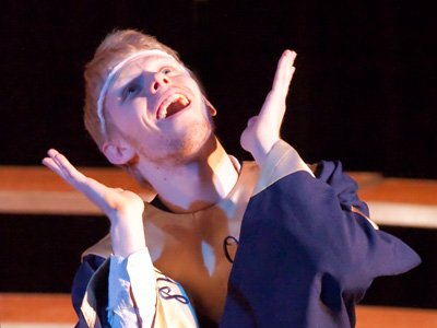 Choir kids aren`t shy.