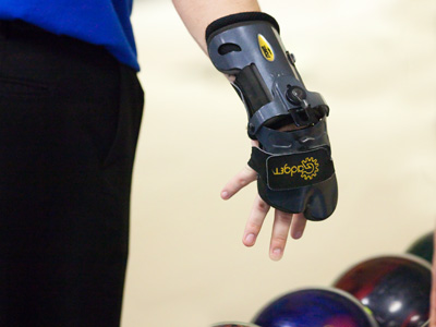 High tech bowling apparatus.