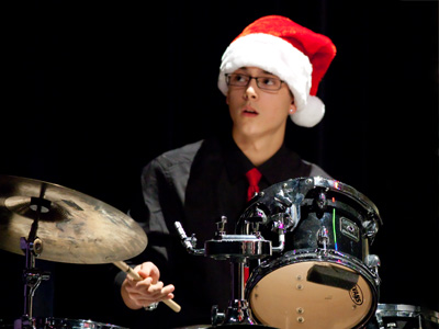 What the drummer wore.