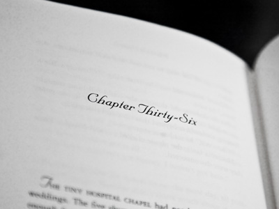 Got out of bed, read a few chapters, went back to bed.