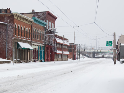 Most people took the opportunity to stay home.