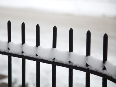 Another day of winter white.