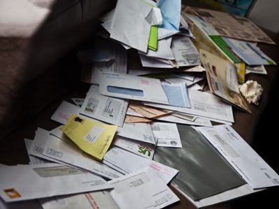 The owner of this restaurant has gotten behind in her mail, since she`s in prison for insurance fraud.