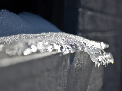 Hurry up and melt before it snows again.