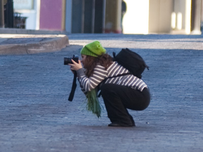 Hey, uh, when you get run over, can I have your camera?