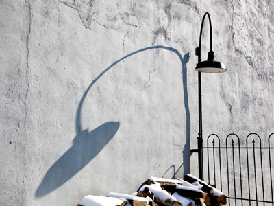 As I took this, standing warm and dry in my boots, a girl walked past through the snow and slush wearing flip-flops.