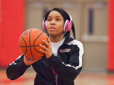 Listening to music or motivational recordings?