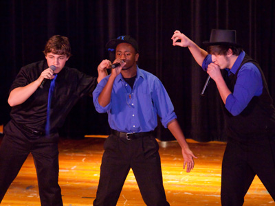 Who needs instruments?  All you need are voices.