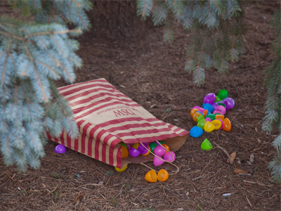 We have a giving tree right in the middle of the park.
