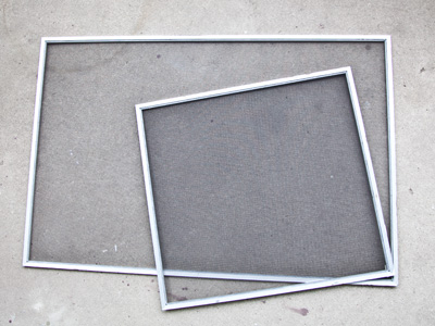 A skilled designer arranged these on my front porch -- or a handyman just tossed them there.