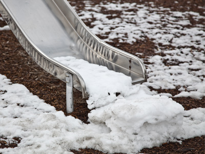 What`s left of winter.