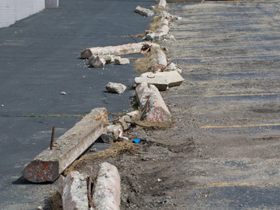 Overzealous snowplows?