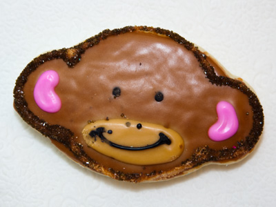 It`s someone`s job to make monkeyface cookies.