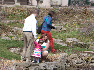 There was also an intolerably cute photo session going on in the park, so I took an early exit.