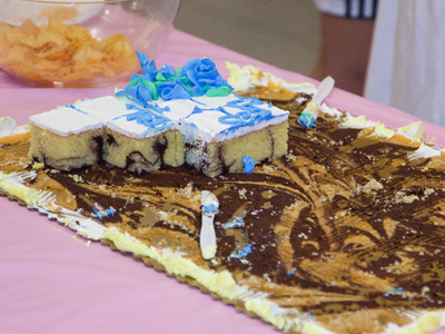 Where did all that cake go?