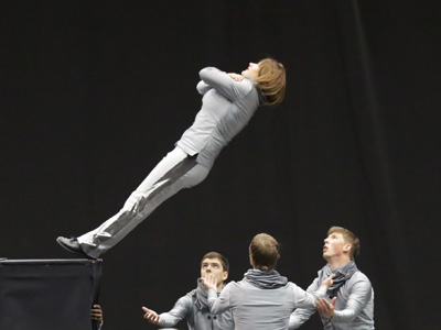 Along with the music, there may be dance, spoken word, video, stunts, acting and yes even a bit of color guard.