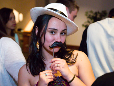 So much for unobtrusive.  Just stand there and pose, OK?