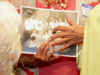 Sixtieth high school reunion.