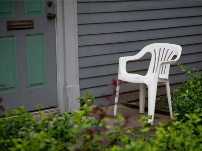 I wonder what smokers think about as they sit in exile.