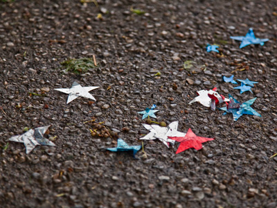 After 237 years, tarnished but still shining.