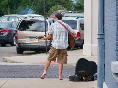 It`s how Paul Simon got started.