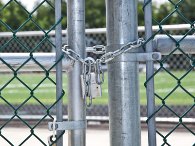 Okay, we`ll go out to the football field for a photo.  Oh, wait.