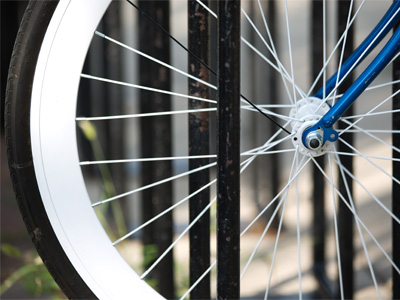 Winding your way down Fifth Street, light in your weight and dead on your feet.