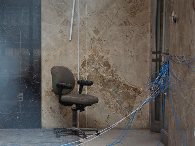 I told you not to slam the door!