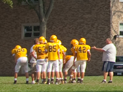 Before Friday night lights, there`s Tuesday afternoon practice.