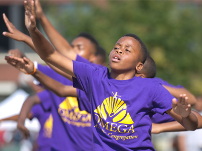 Some Saturday steppin`.