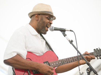 A long time ago, I would`ve shot lots of pictures of a band.  Today, I took six frames on their first song and was gone.