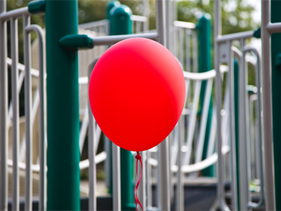 And here is a red balloon.  I think of you and let it go. NENA
