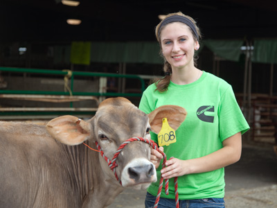 They both have pierced ears.