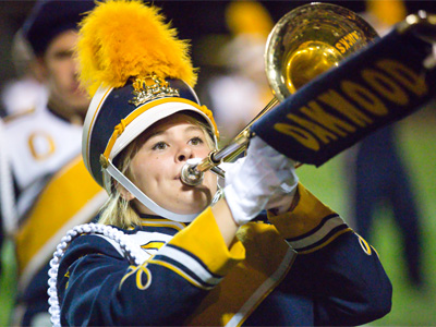 I think I counted 76 trombones.