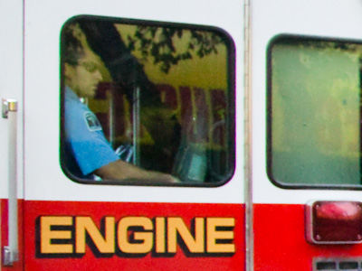 He likes to keep his fire engine clean.  It`s a clean machine.  THE BEATLES