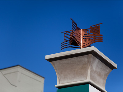 A new Stonehenge has taken shape downtown.