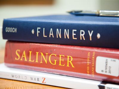 I`m slowly working through these massive biographies of two of my favorite writers.  Oh, and a book about zombies.