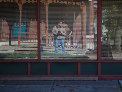 What the kids call a selfie.