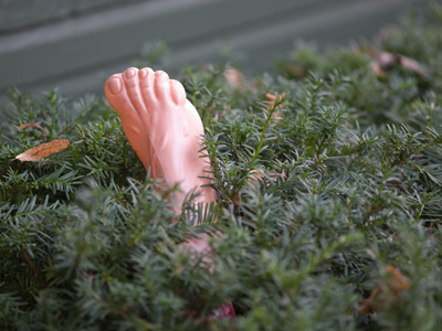 I thought I smelled something.