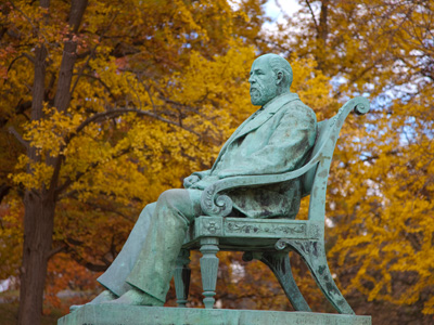 The leaves come back every year, but not Mr. Schantz.