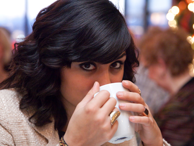 Arabica dark-roast eyes.