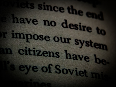 Unfortunately, this statement is no longer true:  We have no desire to dominate or conquer any other nation or impose our system upon its people.  JOHN F. KENNEDY