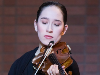 Making a joyful noise.